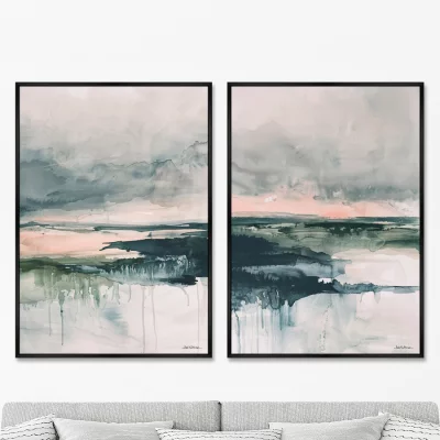 Набор из двух постеров на холсте After the Storm 75X105 / 75X105 CM 8