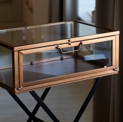 Cтолик со стеклянным ящиком Display 58X41X80 CM 7