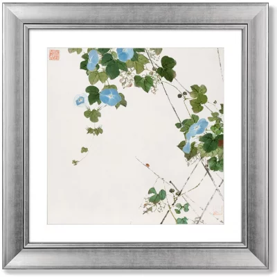 Диптих Insects and Flowers 61X61 / 61X61 CM 4