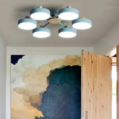 Потолочный светодиодный светильник Move 84X84X18 CM 5