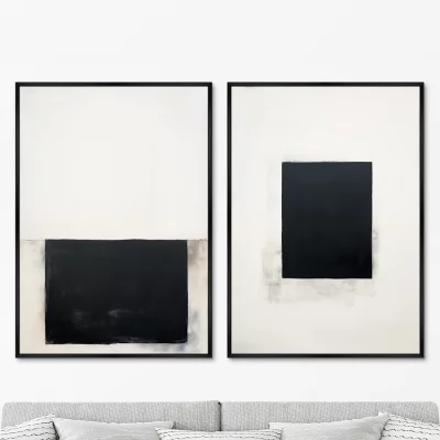 Набор из двух постеров на холсте Un intero 75X105 / 75X105 CM 8