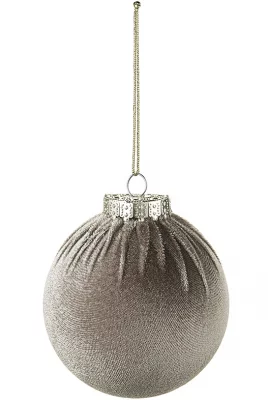 Набор из шести ёлочных украшений Velvet Christmas Ø8 CM 3