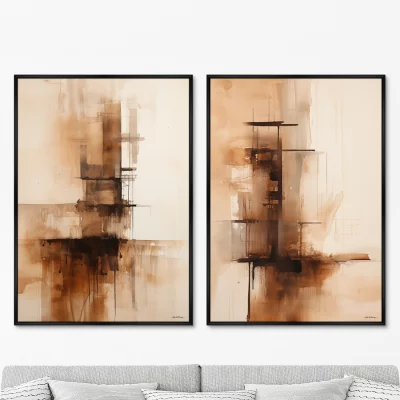 Набор из двух постеров на холсте The rusty breeze 75X105 / 75X105 CM 8