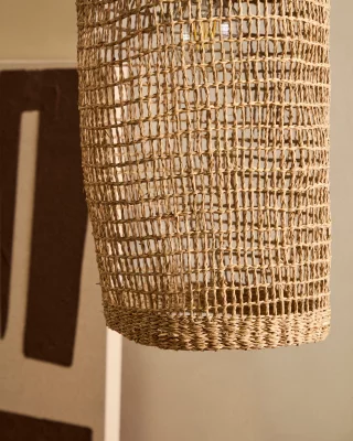 Потолочный абажур из ротанга Laiar 27X40 CM 3