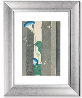 Диптих Morning glories from Momoyogusa Flowers 41X51 / 41X51 CM 4