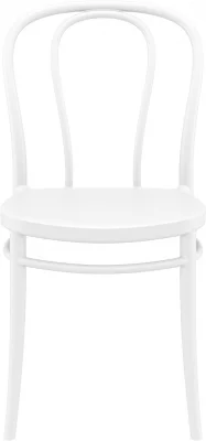 Стул пластиковый Victor 42X55X58 CM белый 4