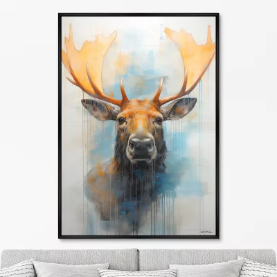 Постер на холсте Moose 75X105 CM 6