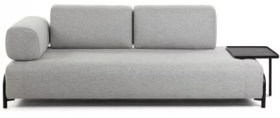 Диван трансформер Compo 232X98X82 CM светло серый 8