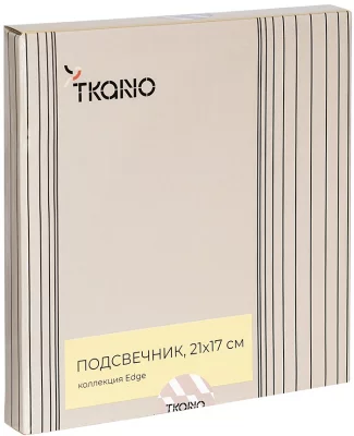 Подсвечник треугольный Edge 21X17 CM 8