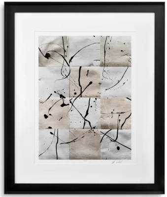 Композиция из двух постеров Ink Casting by Michael Willett 79X94 / 79X94 CM 3