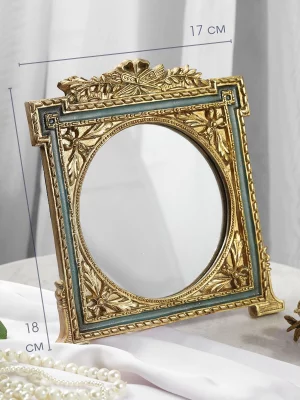 Зеркало настольное под старину 17X2X18 CM 6