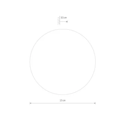 Настенный декоративный светильник Ring Led 3