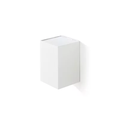Белый квадратный настенный светильник 1xGU10 LUNE 6.5X8X10 CM 3