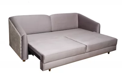 Диван Trevi 230М(К) трехместный раскладной с кантом серый Colt032+Melody 103X232X88 CM 3