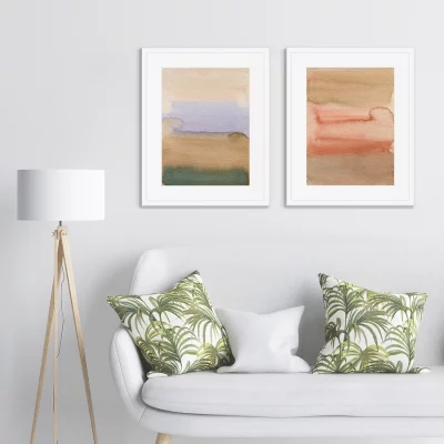 Набор из двух постеров Landscape colors 42X52 / 42X52 CM 4