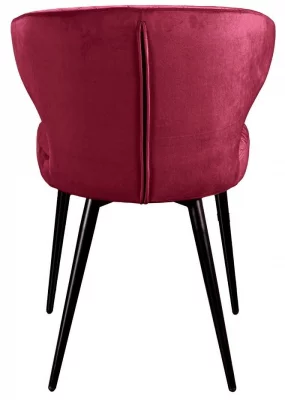 Стул Richard 56X56X81 CM винно-красный 5