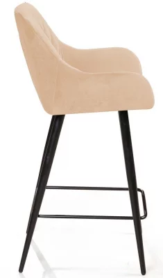 Стул полубарный Robert 48X49X93 CM бежевый 3