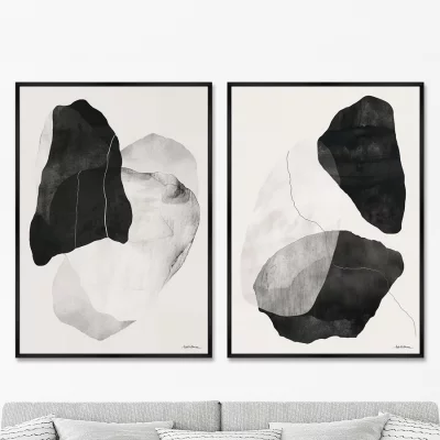 Набор из двух постеров на холсте Air Stones 75X105 / 75X105 CM 8