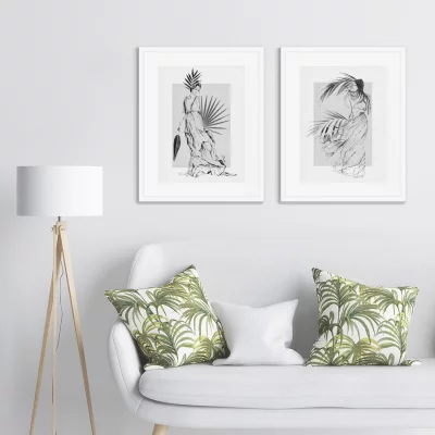 Диптих The Graces 42X52 / 42X52 CM 4
