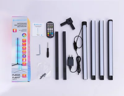 Торшер LineTech 32X32X165 CM 12