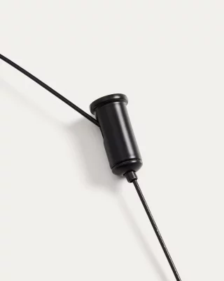 Портативный подвесной светильник Porte черный алюминиевый Ø 16 CM 5