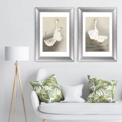 Диптих Two geese 51X71 CM 5