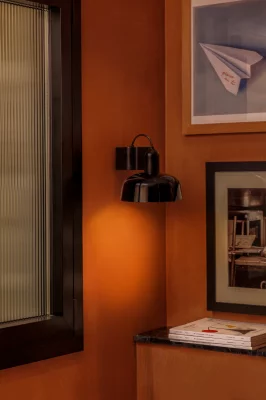 Черный настенный светильник Tatawin 18X15.5X14 CM 3