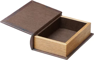 Комплект из трёх шкатулок в виде книг Arthur 21X8X29 / 19X7X27 / 14X5X20 CM 7