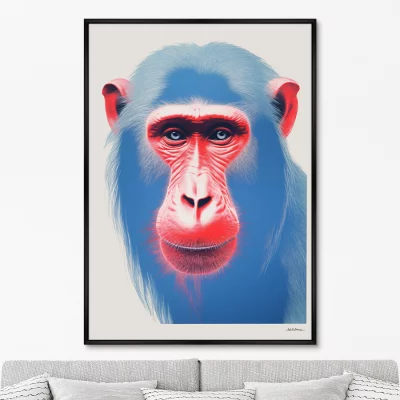 Постер на холсте The Monkeys 75X105 CM 6