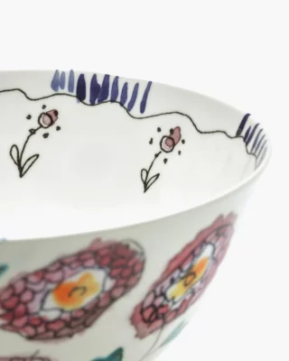 Чаша Midnight Flowers Ø18 CM 5