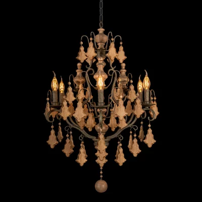 Подвесная люстра Chateau 62X62X78 CM 4
