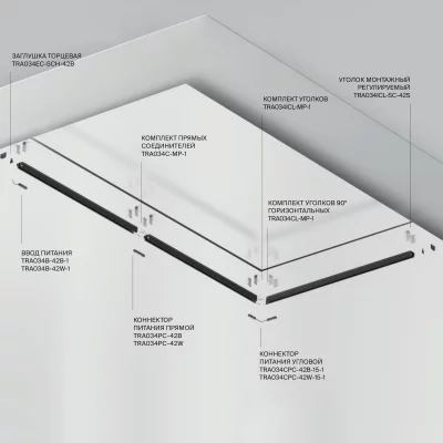 Шинопровод Technical TRX034-SCH-423B 10