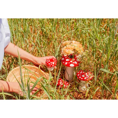 Ваза для цветов amanita, 15 см 7