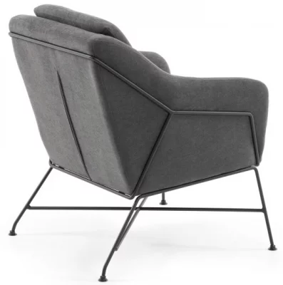 Элегантное кресло Brida 65X73X82 CM серое 3