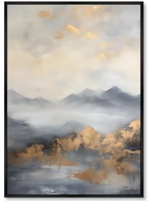 Набор из двух постеров на холсте Mountain Peaks  75X105 / 75X105 CM 3