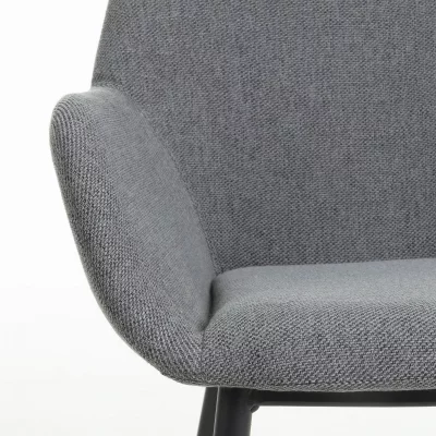 Стул с подлокотниками Konna 59X52X83 CM серый 4