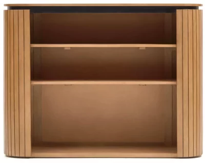 Книжная полка из массива манго Licia 120X45X90 CM 4