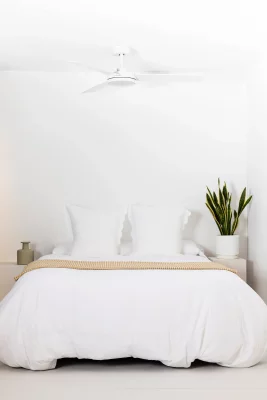Потолочный вентилятор с освещением Barth белый 24W 132 CM 9