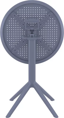 Стол пластиковый Sky 60X60X74 CM серый 3