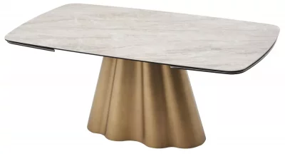 Раскладной обеденный стол Carles 180-260X100X76 CM 4