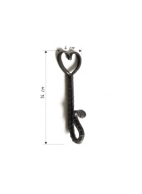 Открывалка «Сердце» 4X14X3.5 CM 4
