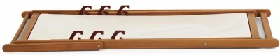 Шезлонг из массива акации Adredna 96X53X68-83 CM бежевый 5