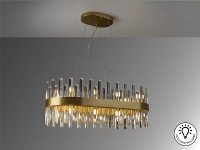 Овальная люстра Grace 80X36X30 CM 7