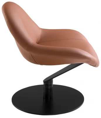 Поворотное кресло из экокожи Rodrigo 86X83X79 CM 5