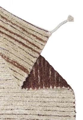 Двусторонний хлопковый коврик Twin Toffee 80X140 CM 10