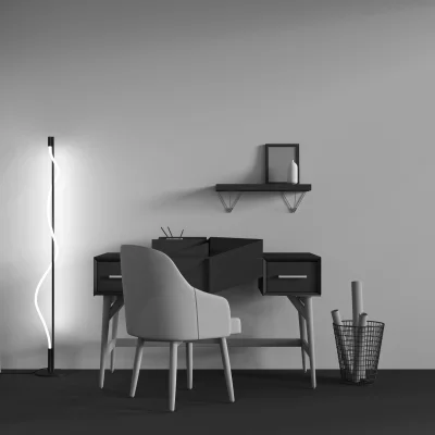 Напольный светильник с LED-подсветкой Тау 22X22X150 CM 7