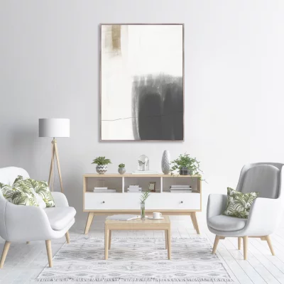 Репродукция картины на холсте Half Full No2 75X105 CM 3