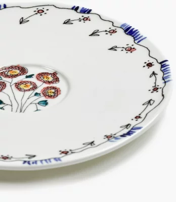 Десертная тарелка Midnight Flowers Ø16 CM 4