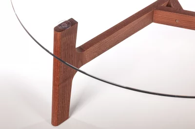 Журнальный стол Вуд Миндаль 90X35X90 CM 4