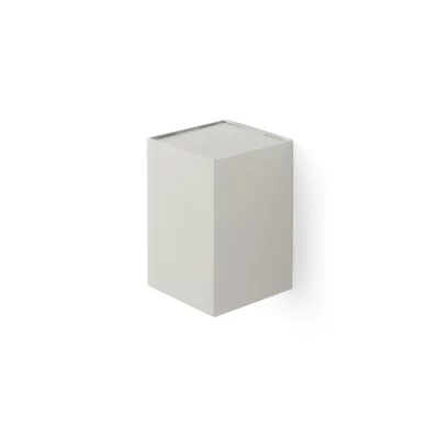 Серый квадратный настенный светильник Lune 6.5X8X10 CM 3